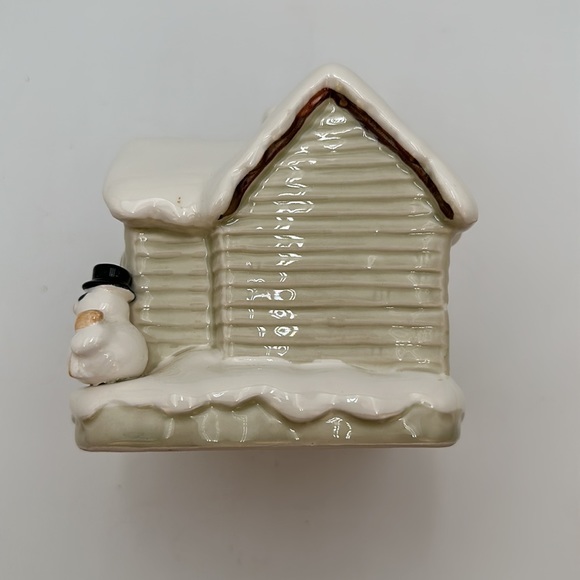 Otagiri Chrismas Music Box House With Spinning Santa Vintage 1979 - Picture 11 of 17
